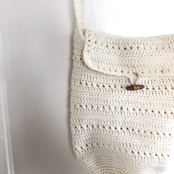 Handbags - Vintage Crochet 1960s Purse